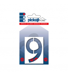 3D HOME MILAN 60 MM WIT 9 ACRYLAAT 3 MM ZELFKLEVEND