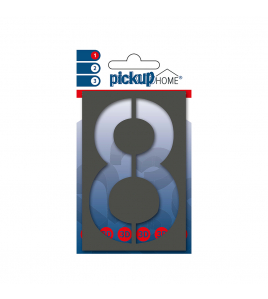 3D HOME MILAN 100 MM GRIJS 8 ACRYLAAT 3 MM ZELFKLEVEND