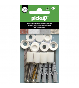 BEVESTIGINGSSET 4 AFSTANDHOUDERS