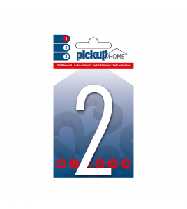 3D HOME OSLO 90 MM WIT 2 ACRYLAAT 3 MM ZELFKLEVEND