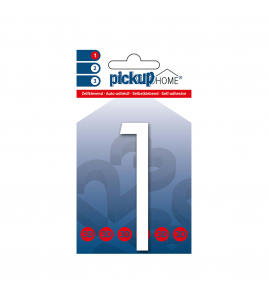 3D HOME OSLO 90 MM WIT 1 ACRYLAAT 3 MM ZELFKLEVEND