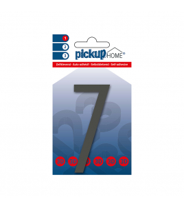 3D HOME OSLO 90 MM GRIJS 7 ACRYLAAT 3 MM ZELFKLEVEND