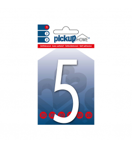 3D HOME OSLO 90 MM WIT 5 ACRYLAAT 3 MM ZELFKLEVEND