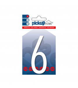 3D HOME OSLO 90 MM WIT 6 ACRYLAAT 3 MM ZELFKLEVEND