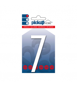 3D HOME OSLO 90 MM WIT 7 ACRYLAAT 3 MM ZELFKLEVEND