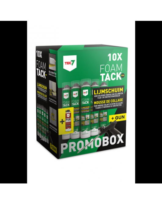 COMBIPACK FOAMTACK PRO (+PISTOOL EN CLEANER)