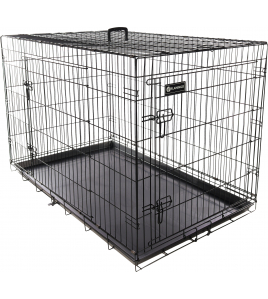 DRAADKOOI EBO ZWART XXL 76X124X83CM DRAADKOOI EBO ZWART XXL 76X124X83CM