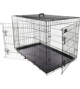 DRAADKOOI EBO ZWART XXL 76X124X83CM DRAADKOOI EBO ZWART XXL 76X124X83CM