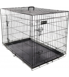 DRAADKOOI EBO ZWART XL 70X109X77CM DRAADKOOI EBO ZWART XL 70X109X77CM