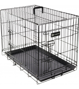 DRAADKOOI EBO ZWART M 47X77X55CM DRAADKOOI EBO ZWART M 47X77X55CM