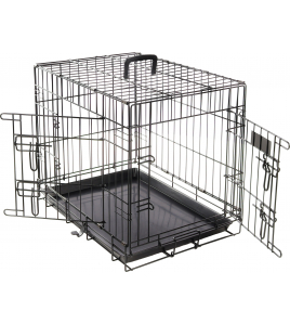 DRAADKOOI EBO ZWART S 43X61X50CM DRAADKOOI EBO ZWART S 43X61X50CM