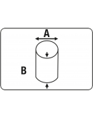 MAGNEET NEODYM CIL. 10X5 10ST 0.9KG