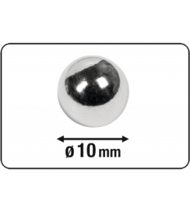 MAGNEET NEODYM KOGEL D10MM 5ST 2KG