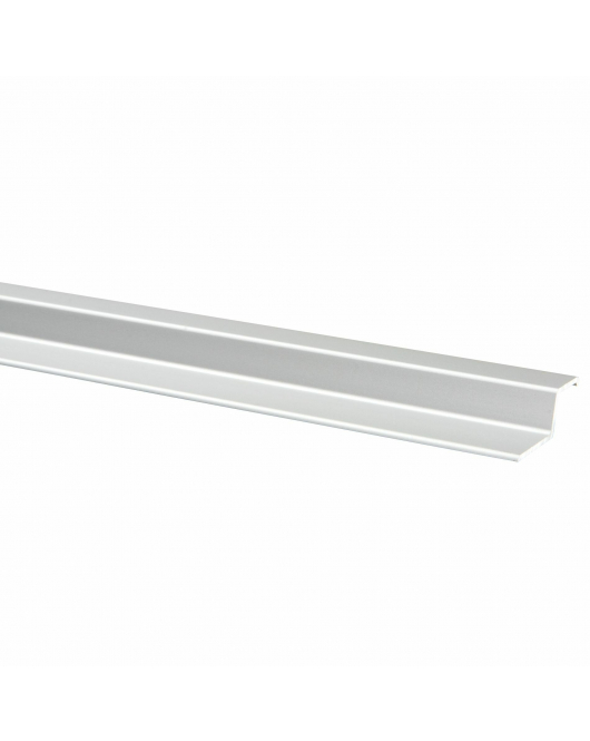 SCHUINE GREEP ALU 13X40MM NATUREL 100CM