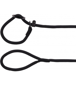 ANTI-TREK LOOPLIJN AIDEN ZWART 170CM 12MM