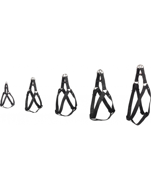 HARNAS STEP&GO ZIGGI ZWART L 40-70CM 25MM