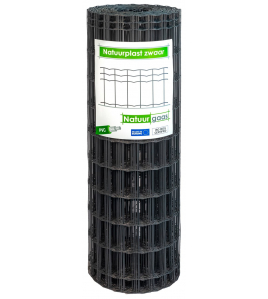 NATUURPLAST ZWAAR ANTRACIET 180 CM 25 M