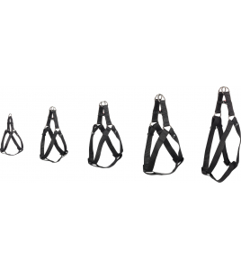 HARNAS STEP&amp;GO ZIGGI ZWART XS 20-35CM 10MM