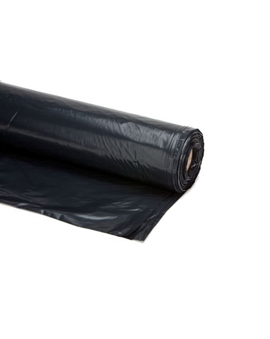 PLASTIC ZWART 16M 0,15 (ROL 50MTR)