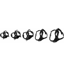 HARNAS BALOU ZWART S 40-55CM 20MM