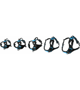 HARNAS BALOU BLAUW XS 30-45CM 15MM