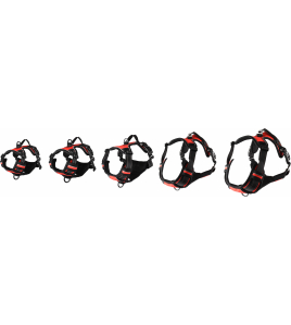 HARNAS BALOU ROOD XS 30-45CM 15MM