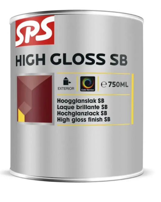 SPS HIGH GLOSS SB 750 ML 9005 10420228