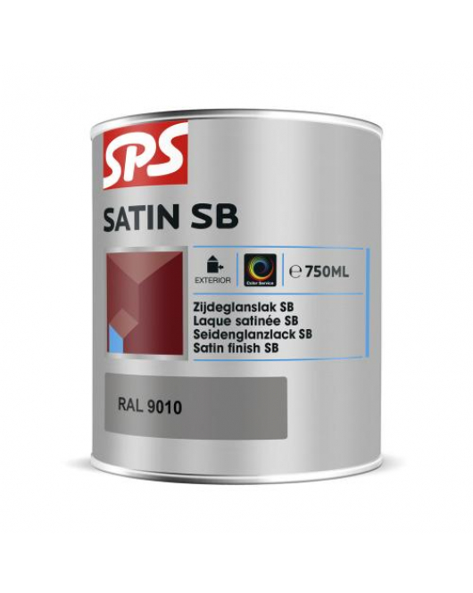 SPS SATIN SB RAL 9010 750 ML