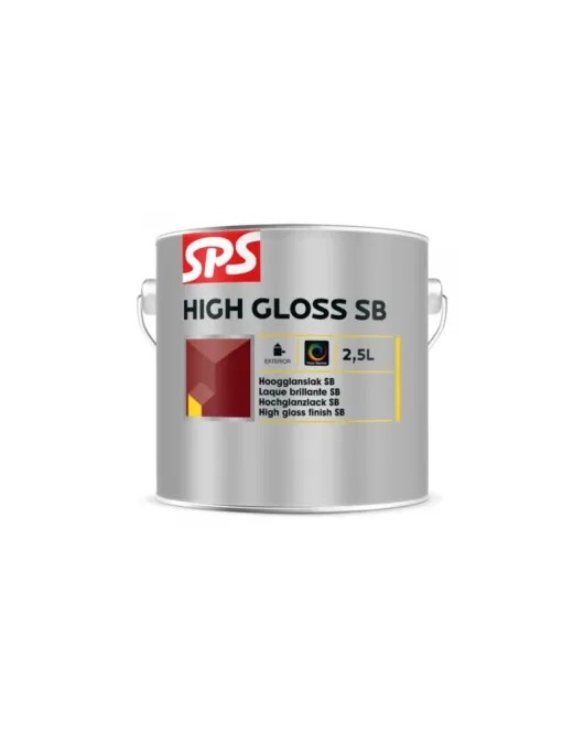 SPS HIGH GLOSS SB 750 ML WIT 10420210