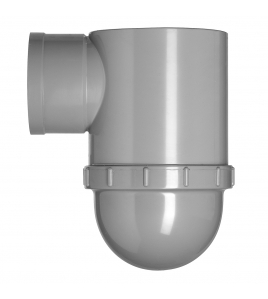 110MM PUTSIFON M-ONTST-DEKSEL