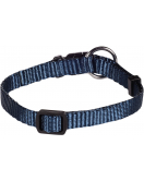 HALSBAND ZIGGI DONKERBLAUW XS 20-35CM 10MM