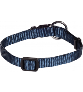 HALSBAND ZIGGI DONKERBLAUW XS 20-35CM 10MM