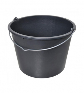 GRIPLINE-D 20 EMMER ZWART, KNOPBEUGEL, L-SCALA