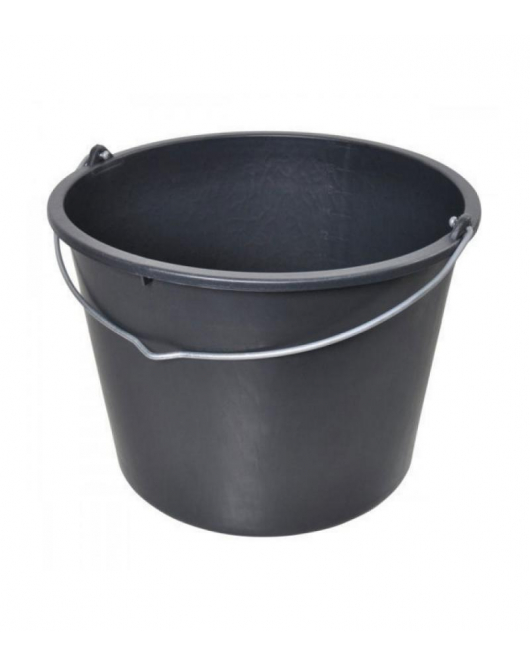 GRIPLINE-D 20 EMMER ZWART, KNOPBEUGEL, L-SCALA