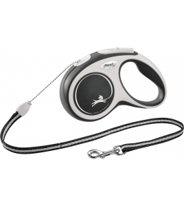 FLEXI NEW COMFORT, KOORD S: 5 M, ZWART