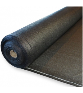 SCHERMGAAS 80% 2MTR, 50 METER ZWART 180GRAM/M2