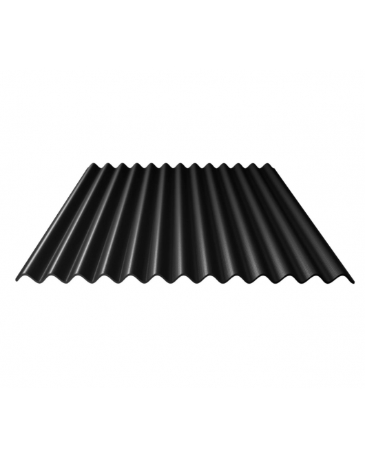 GOLFPLAAT ZWART 110X244CM