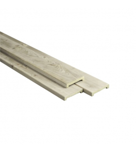 AFDEKLAT VLAK (TOOG) GRENEN GEIMPR 200CM