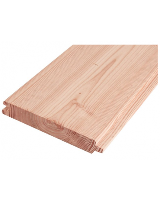 DOUGLAS BLOKHUTPROFIEL 2,8X19,5X400CM GESCHAAFD