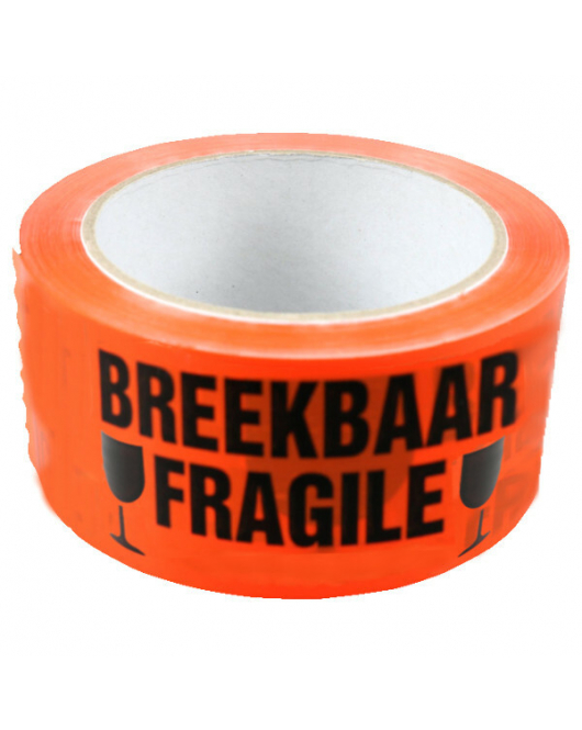 HPX VERPAKKINGSTAPE - BREEKBAAR FRAGILE 50MMX66MTR