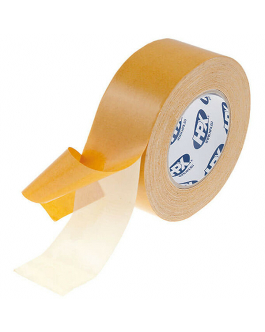 HPX DUBBELZIJDIGE TAPIJTTAPE - WIT 50MM X 25M