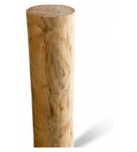 KASTANJE PAAL ONGEPUNT 300X12/14 A+