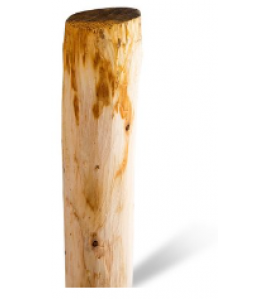 KASTANJE PAAL ONGEPUNT 400X8/10