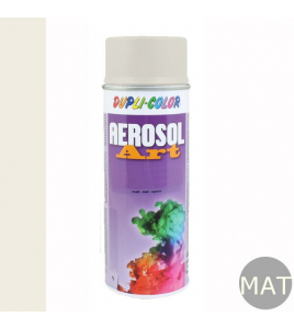 DUPLICOLOR AEROSOLART 400ML MAT RAL 9010