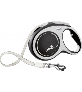 FLEXI NEW COMFORT, BAND L: 8 M, ZWART