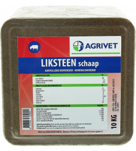 AGRIVET LIKSTEEN SCHAAP 10KG AGRIVET LIKSTEEN SCHAAP 10KG