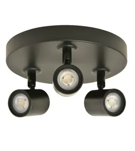 OPBOUWSPOT 3-VOUDIG ROND 15W 1035LUMEN DIMTOWARM