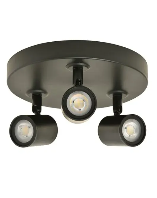 OPBOUWSPOT 3-VOUDIG ROND 15W 1035LUMEN DIMTOWARM