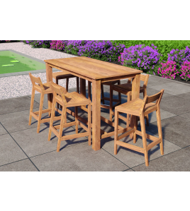 BARSET BUCKINGHAM 7-DELIG, TEAKHOUT