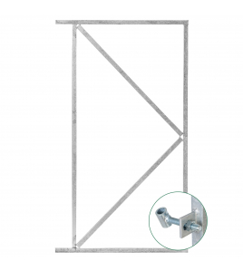 POORTFRAME 100X155 INCLUSIEF DUIMEN